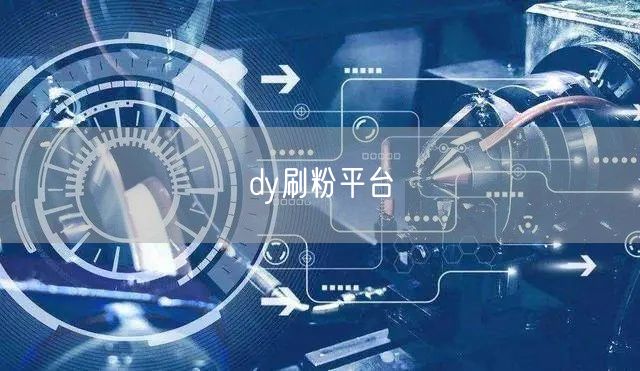 dy刷粉平台